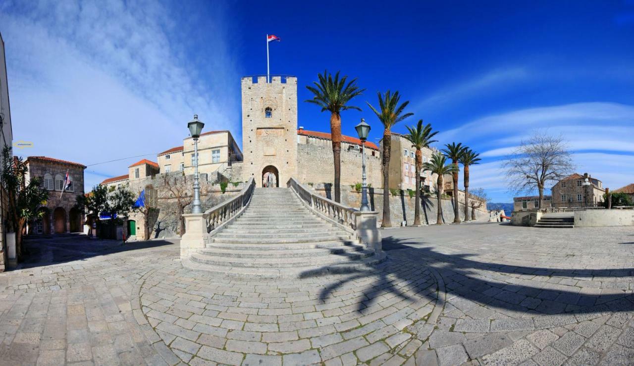 Apartment Punat Korčula Esterno foto
