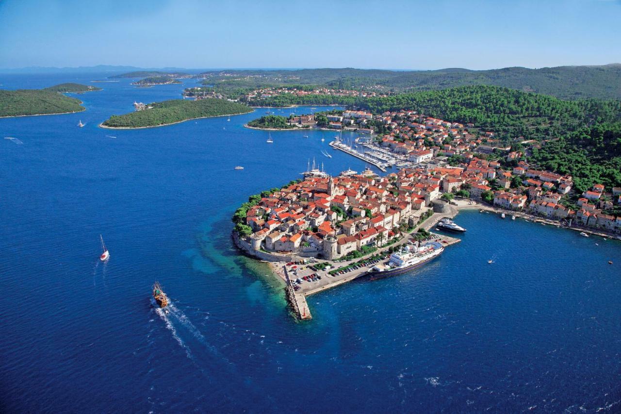 Apartment Punat Korčula Esterno foto